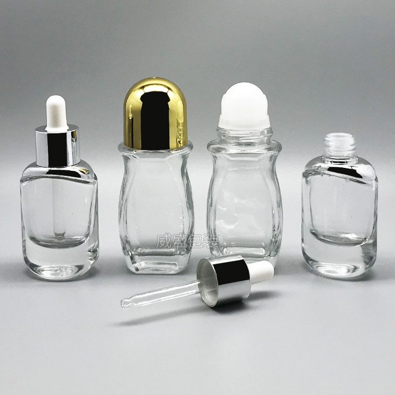走珠瓶子威盛化妝品玻璃瓶現貨(圖2)