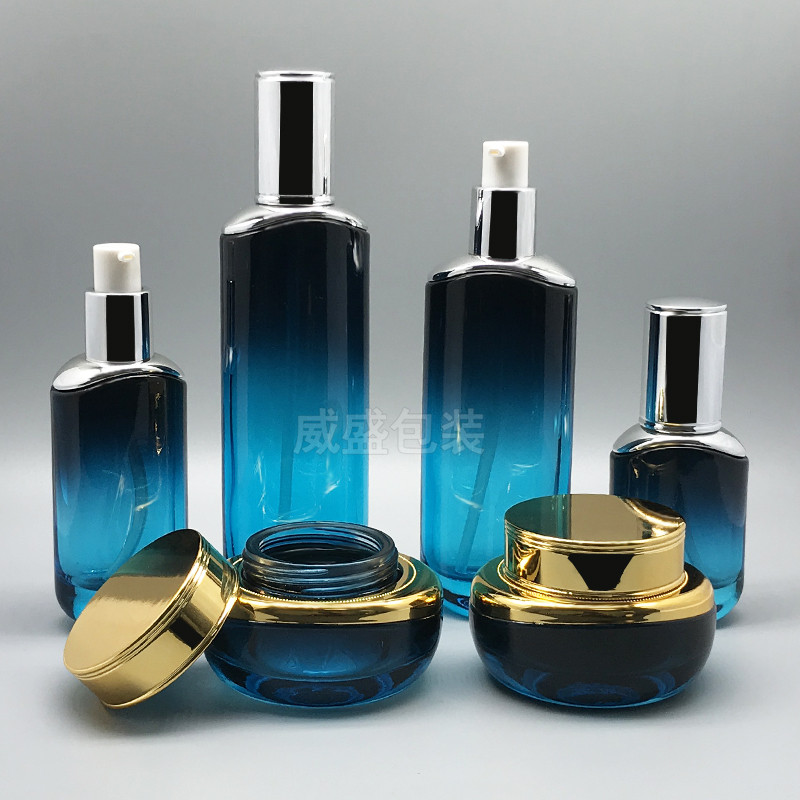 化妝品玻璃瓶定制 面霜玻璃瓶批發 威盛包裝瓶子(圖1)